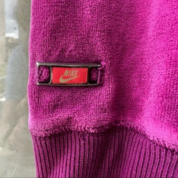 Vintage Y2K Nike velour zip up hoodie - Picture 9 of 10